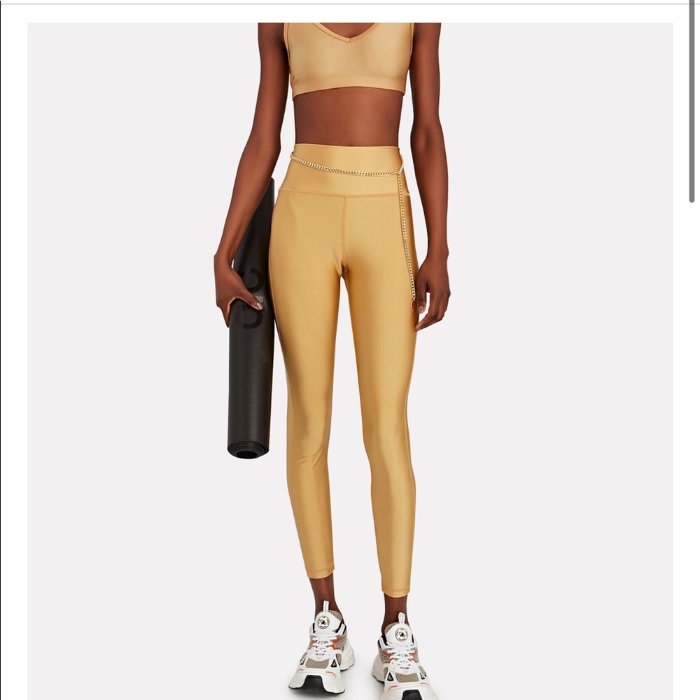 WeWoreWhat Metallic Leggings